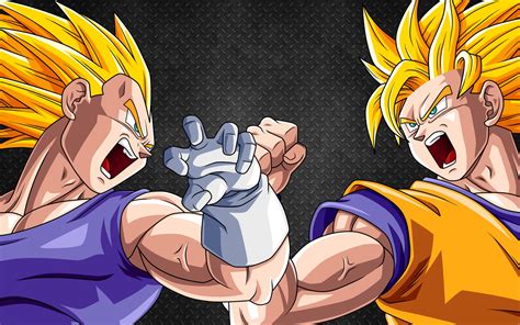 Goku and Vegeta Wallpaper - WallpaperSafari