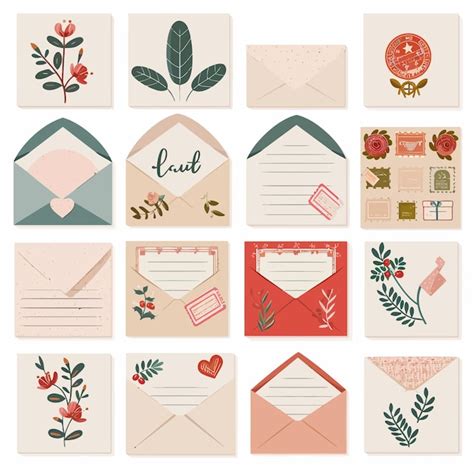 Premium Vector | Craft paper envelope