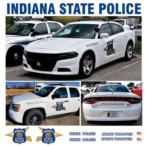 Indiana State Police – Charger & Tahoe – Bilbozodecals