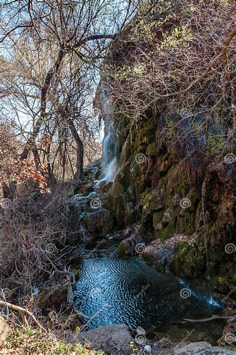 Gorman Falls, Colorado Bend State Park, Texas Stock Photo - Image of ...