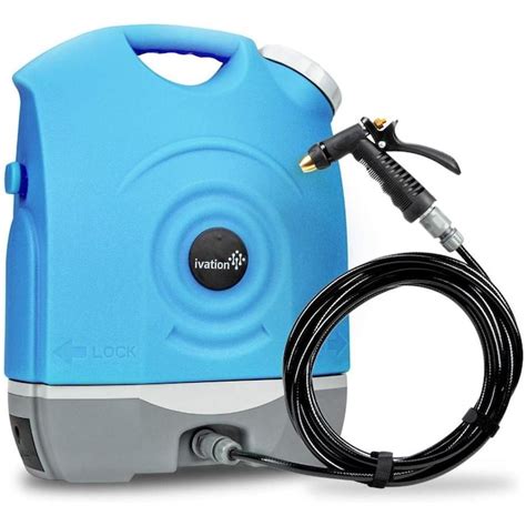 Ivation Multipurpose Portable Battery Operated Pressure Washer with ...