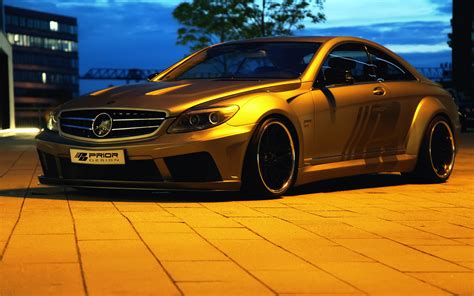 Mercedes CL Black Edition V2 Aerodynamic Kit by Prior Design