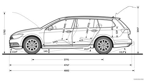 Volkswagen Passat Variant | 2015MY | Dimensions