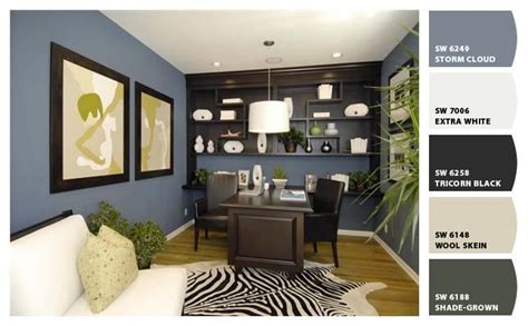 Home Office Color Scheme Ideas