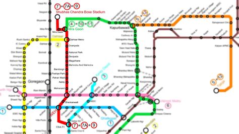 Mumbai Metro Red Line: Stations, Timings, Fare - TimesProperty