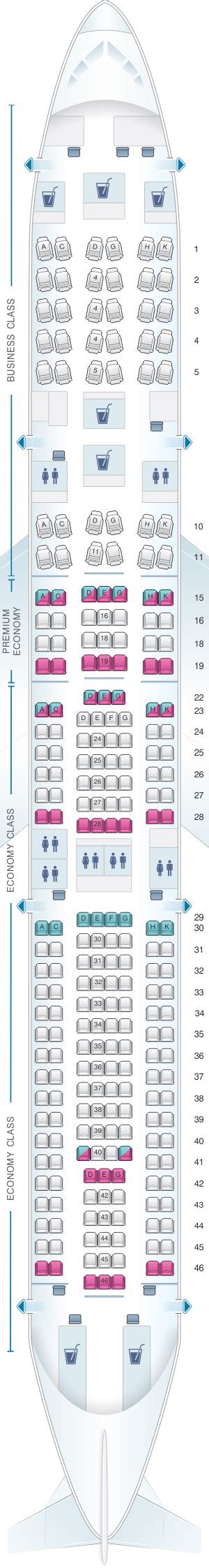 Airbus Industrie A330 300 Seating Chart Lufthansa - Chart Walls