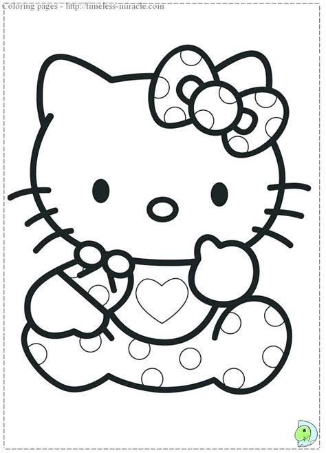 Baby Hello Kitty Coloring Pages at GetColorings.com | Free printable ...