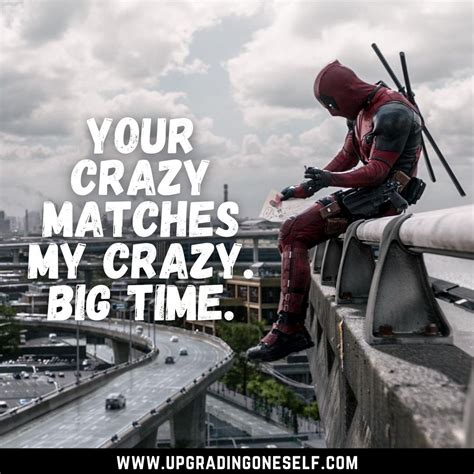 Top 10 Hilarious Quotes From Deadpool - Upgrading Oneself