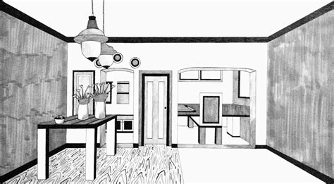 Interior Perspective Drawing | Free download on ClipArtMag