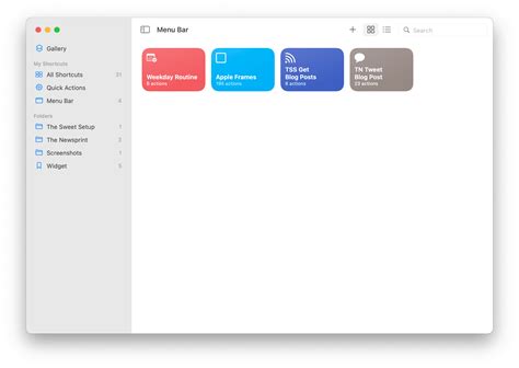How to Run Shortcuts From the Menu Bar – The Sweet Setup