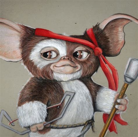 Gremlins Gizmo Drawing