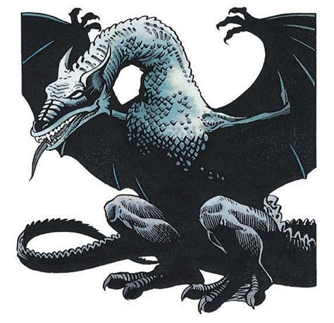 Shadow Dragon (Creature) | Advanced Dungeons & Dragons 2nd Edition Wiki ...