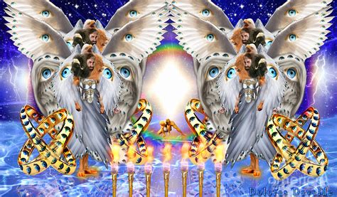 The Throne Room Of God Digital Art by Dolores Develde