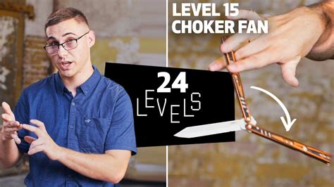 Watch 24 Levels of Balisong Flipping: Easy to Complex | Levels | WIRED