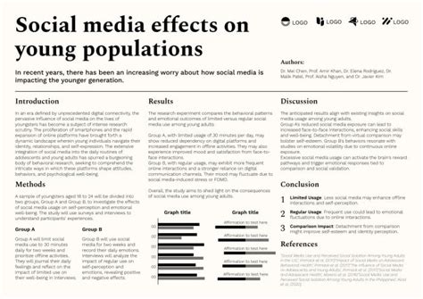 Customize this Elegant Social Sciences Research Poster template online