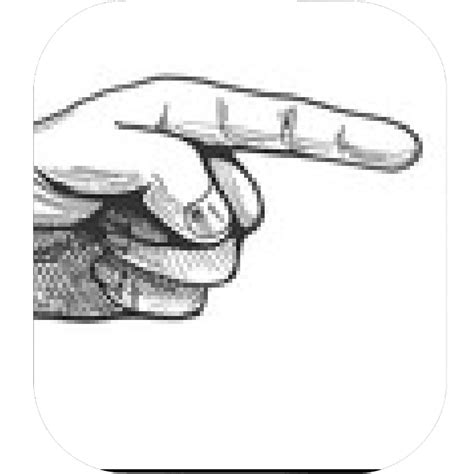 Pointing Finger Drawing at PaintingValley.com | Explore collection of ...