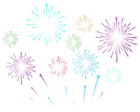 Fireworks Transparent PNG Clip Art Image | Fireworks clipart, Clip art ...