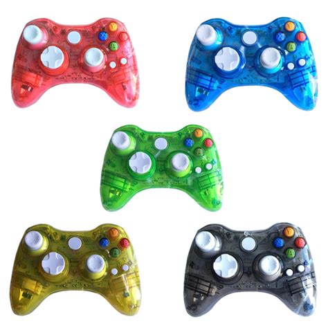 10pcs a lot Wireless Game Controller with LED Light for Xbox 360-in ...