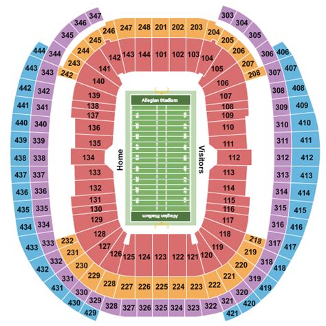 Allegiant Stadium Seating Chart & Maps - Las Vegas