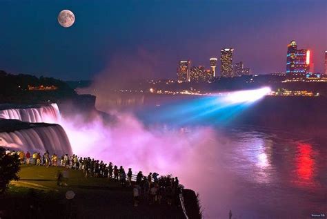 Niagara Falls at Night Wallpaper - WallpaperSafari