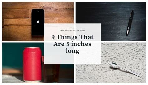 Objects That Are 4 Inches