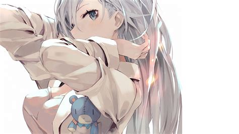 73 Wallpaper Anime Girl White For FREE - MyWeb