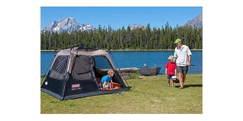 Coleman Camping Tent Instant Setup 4 Person