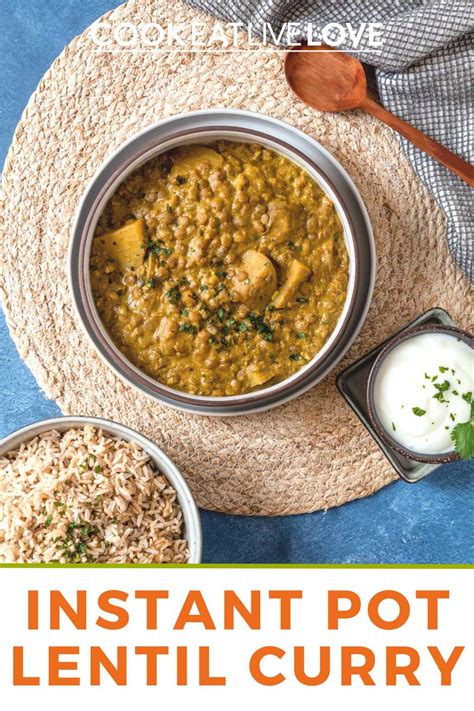 Instant Pot Lentil Curry Recipe (+ Stovetop) - Cook Eat Live Love