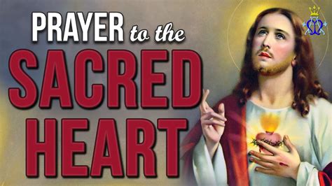 Prayer To The Sacred Heart Of Jesus Printable