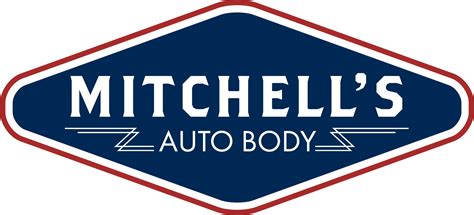 Mitchell's Auto Body Shop Logo Design | Igoe Creative : Igoe Creative