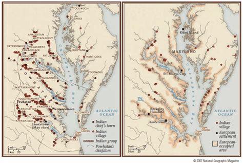 Map Of Virginia With Jamestown - Ronny Cinnamon