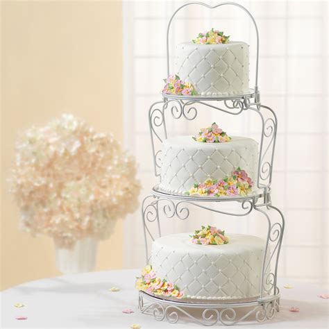 Wilton Graceful Tiers 3-Tier Cake Stand | eBay