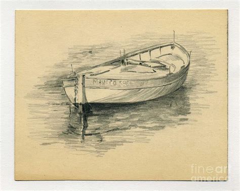 Row Boat Drawing at GetDrawings | Free download