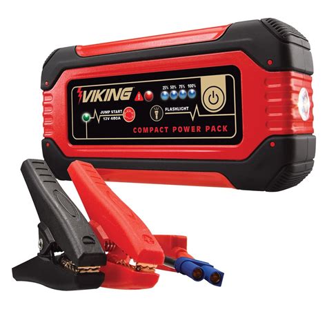 450 Peak Amp Portable Lithium Ion Jump Starter and Power Pack | Power ...