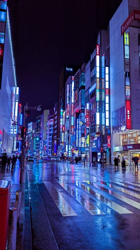 Tokyo night | Sfondi fantastici, Paesaggi, Sfondi carini