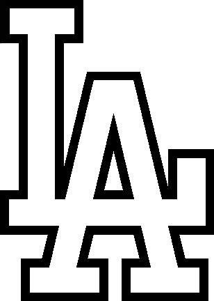 Los Angeles Dodgers Coloring Pages - Learny Kids