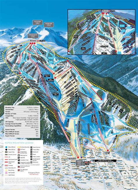 Aspen Trail Maps | Ski Map of Aspen | Ski.com