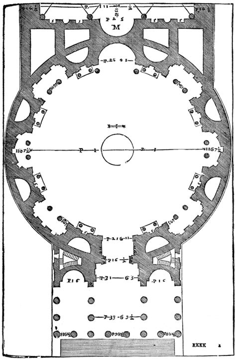 Plan of the Pantheon | Pitts Digital Image Archive | Emory University