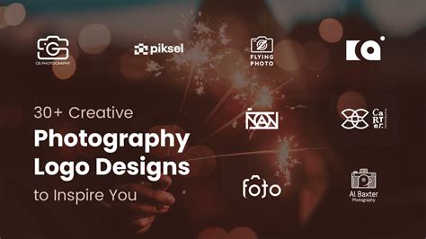 30+ Creative Photography Logo Design Ideas to Inspire You | GraphicMama