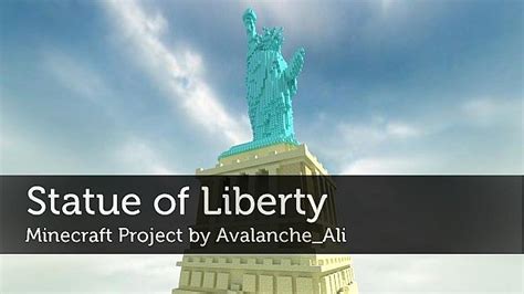 Minecraft Statue Of Liberty Blueprints - Alla tok