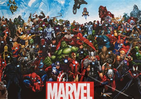 All Marvel Characters Names And Pictures - character designs from ...