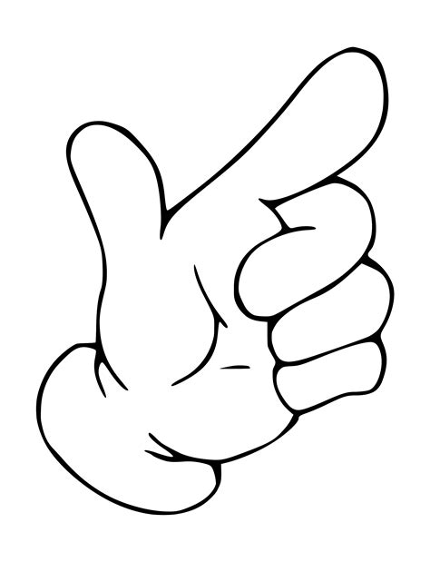 Cartoon Pointing Finger Svg Index Finger Svg Hand Gesture New Zealand ...