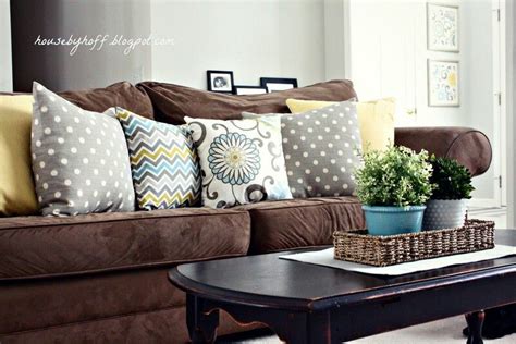 Decorative Pillows For Couch Brown - Price 2