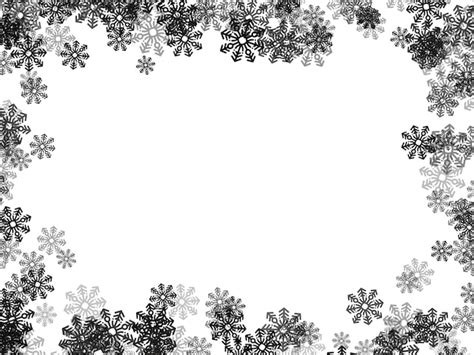 Premium Photo | Snowflake Christmas frame Illustration Background