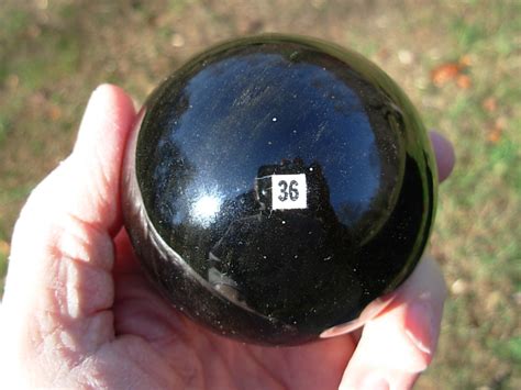 70mm Gold Sheen Obsidian Sphere 36 - Spirit Rock Shop