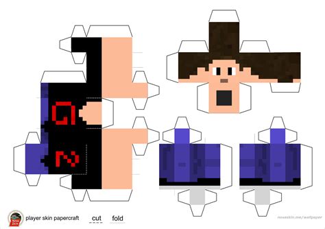 Printable Papercraft Minecraft Skins - Printable Papercrafts ...