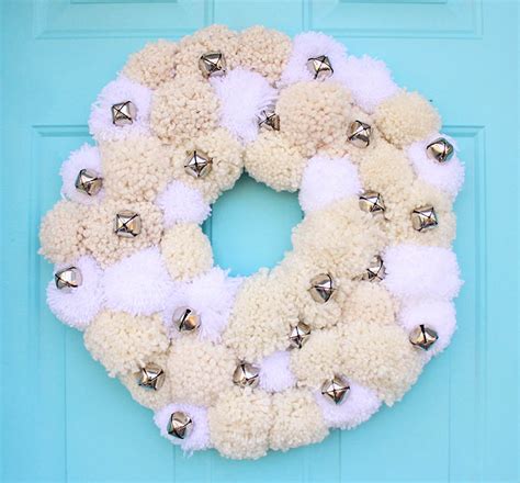 DIY Pottery Barn Silver Bells Wreath - Gina Michele