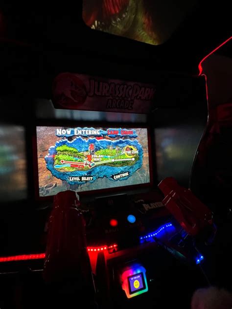 Jurassic Park Arcade Game | Arcade, Arcade games, Jurassic park