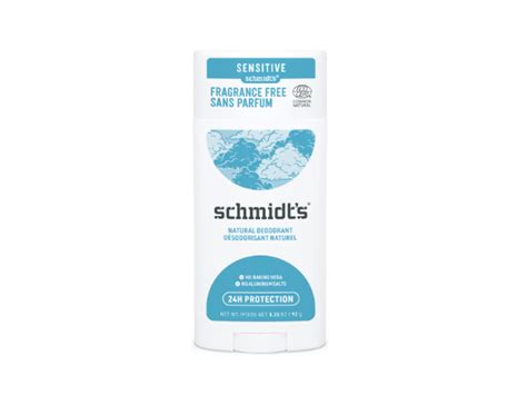 Schmidt's Natural Deodorant for Sensitive Skin - Fragrance Free ...