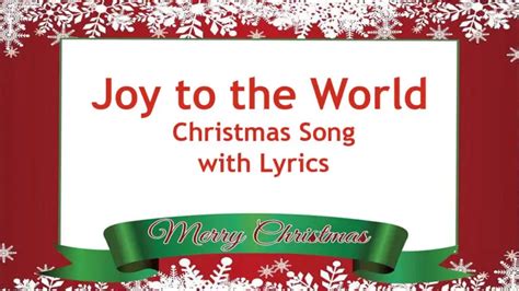 Joy to the World Christmas Song With Lyrics 2024 - Catholic Daily Readings